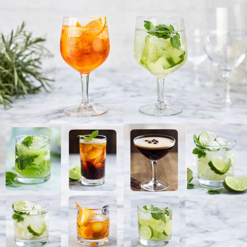 Cocktailmenu til bryllup: 8 sikre valg (inkl. mocktails), der fungerer for alle gæster