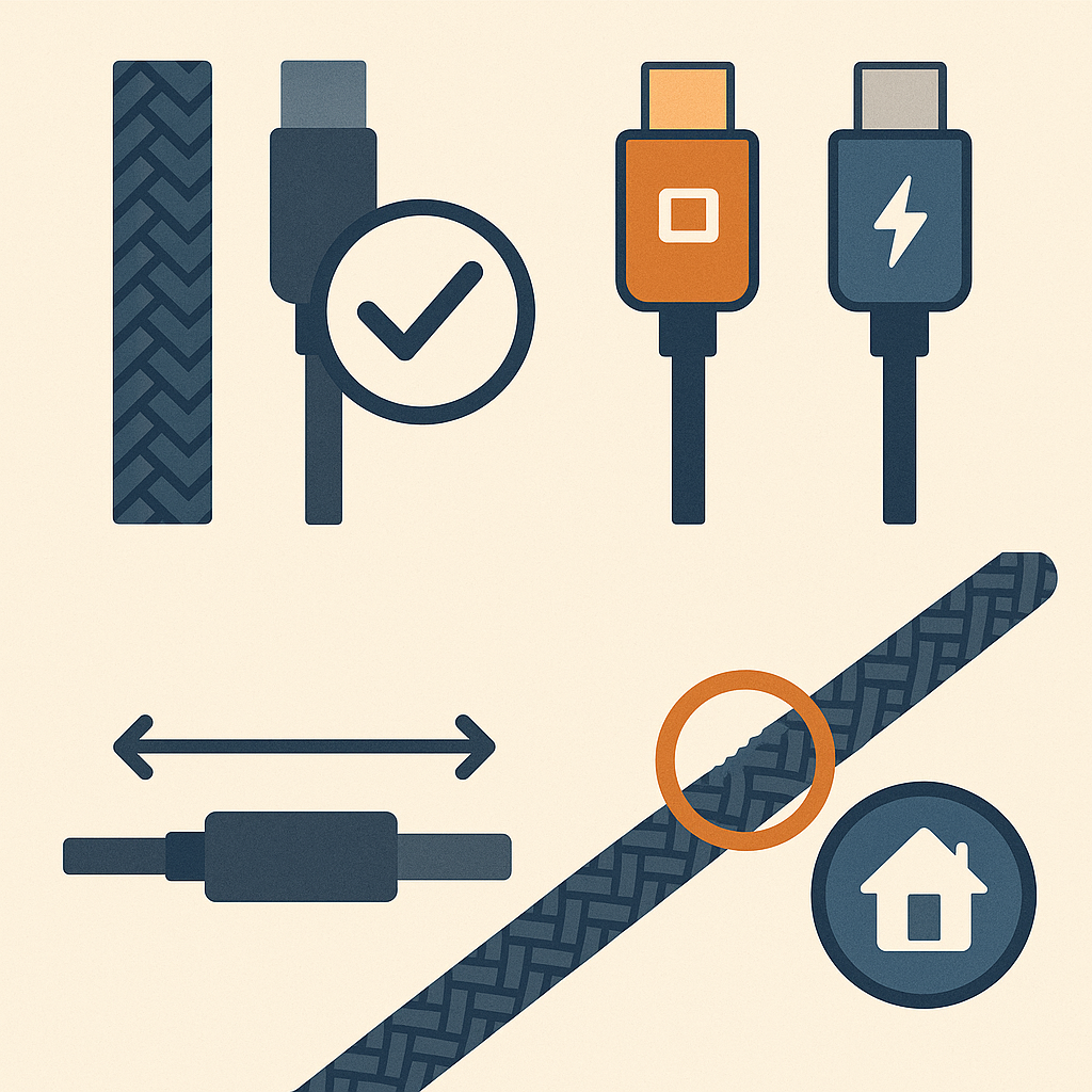 Mobilkabler der holder: sådan vælger du USB-C, Lightning og længde rigtigt